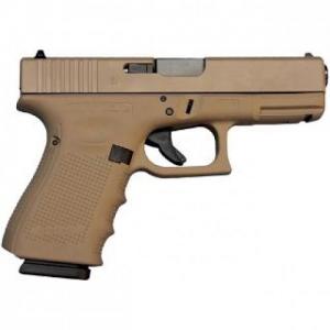 Glock 19 Gen 4 Pistol 9mm 4in 15rd Burnt Bronze PG-19502-03BB
