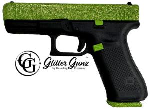 GLOCK 45 GEN5 9MM 4.02 ZOMBIE GREEN GLITTER GUN PA455S203ZGGG