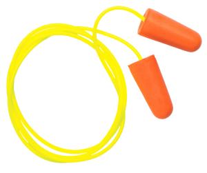 Pyramex DP1001 Corded Foam 32 dB In The Ear Yellow/Orange 100 Pair 