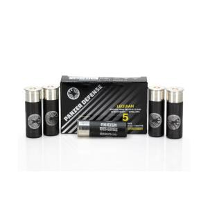 Panzer Defense Lequian Tactical &amp; LE 12 Gauge 2.75" 1-3/16 oz 00 Buckshot (Case) 