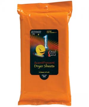 Dead Down Wind E1 Dryer Sheets 15 Count 