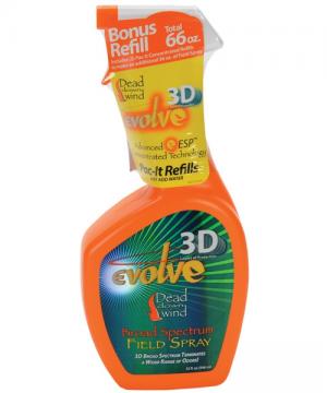 Dead Down Wind EVOLVE3 Spray and PAC IT 66oz 189168000999