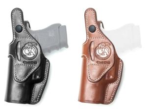 Cebeci Arms Leather IWB Holster, 1911 3.5in/Taurus PT92/Taurus PT99, Right, Plain, Tan, 20795RT02 1900950002361