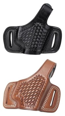 Cebeci Arms Leather Half Pancake Holster B.Weave, SIG Sauer P938, Right, Basketweave, Tan, 20955RT70 1900950078731