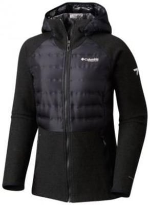 Columbia Snowfield Hybrid Jacket - Women's, Black/Black, Extra Small, 1743661010-XS