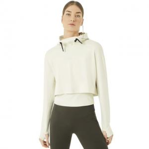 Oakley Crop Fleece Hoodie - Women's, Winter Grey, Small, 561324-23N-S