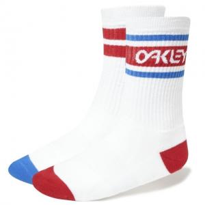 Oakley B1B Socks - Men's, White, Medium, 93277-100-M