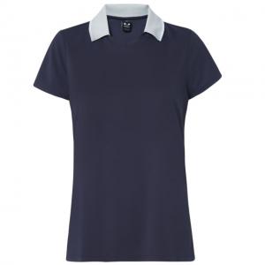 Oakley Enjoy Basic Golf Polo Short Sleeve - Women's, Fathom, Large, 532355-6AC-L