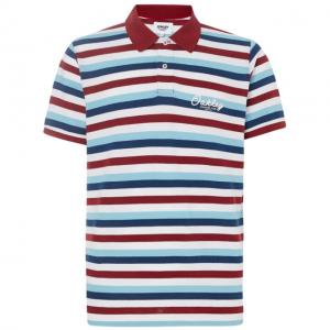 Oakley Striped Piquet Short Sleeve Polo Tnp - Men's, Stripe Sundried, Large, 434447-96S-L