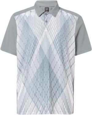 Oakley Cross Graphic Polo - Men's, Steel Grey, 2XL, 434407-29B-XXL