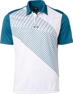 Oakley Infinity Vertical Line Polo - Men's, Petrol, Medium, 434492DSG-9PE-M
