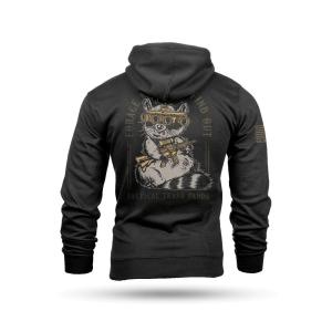 Nine Line Tactical Trash Panda Hooded Sweatshirt Black XL 