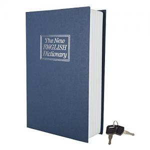 Stalwart A200017 Metal Diversion Dictionary Book Safe w/Key Lock-6 x 9 in, Full Size 191344502043