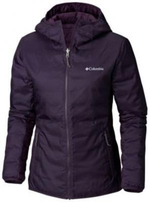 Columbia Lake 22 Reversible Hooded Jacket - Women's, Dark Plum Heather Print, Small, 1799291506-S