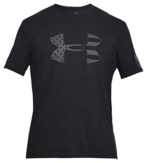 Under Armour Freedom Tonal BFD Tactical Graphic T-Shirt for Men - Black/Graphite - 3XL