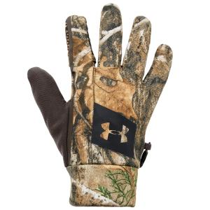 Under Armour Men's Early Fleece Glove RT Edge/Mvrck Brn/Blk SM 1318574-991001