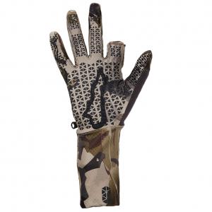 Under Armour Men's SC Hunt Glove Liner UA Barren Camo/Chrcl/Blk SM 1318573-999001