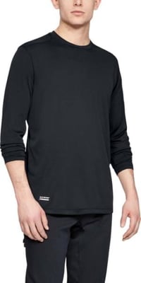 Under Armour Tactical Ua Tech Long Sleeve T-shirt, Black - 12481960014X