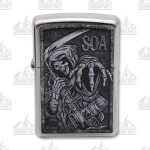 Zippo Sons of Anarchy Grim Reaper Lighter 191693113327
