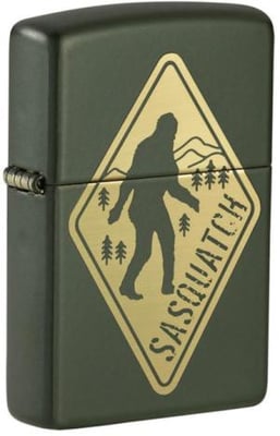 Zippo Sasquatch Lighter, 1.44 x 2.25, 49246