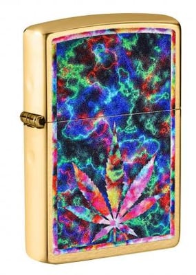 Zippo Psychedelic Leaf Lighter 191693198393