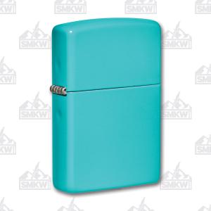 Zippo Classic Flat Turquoise Lighter 191693199437