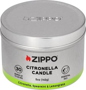 ZIPPO OUTDOOR CITRONELLACANDLE SPEARMENT & LEMONGRASS 70056Z