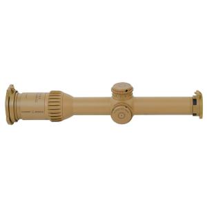 Schmidt Bender 1-8x24 PM II ShortDot Dual CC MDR-T6 ST LT MTC / ST LT ZC 0.1 mrad ccw RAL8000 Riflescope 683-845-43E-K2-H2