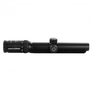 Schmidt Bender 1.1-4x24 Zenith LMC Rail Mount A7 .15mrad cw Black Riflescope 976-011-705