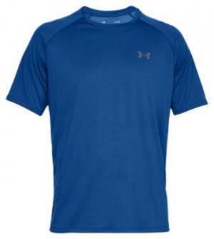 Under Armour Tech Short-Sleeve T-Shirt for Men - Royal/Graphite - 2XL 100158928-2584481