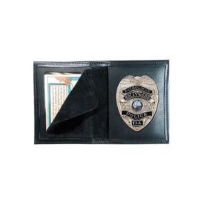 Boston Leather Bookstyle Badge Case# - 100-4150