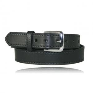 Boston Leather Dress Belt W/ Stitched Edge 1.5inch Wide - 6582ST-3-30B 6582ST330B