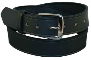 Boston Leather Traditional 1-1/2" Off Duty Leather Belt | Brown | Plain | 36 | LAPoliceGear.com 6582_022