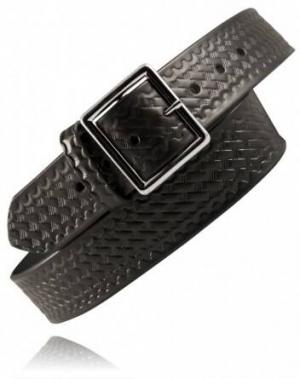 Boston Leather 1-3/4" Garrison Belt (Value Line) | Basketweave | 38 in | LAPoliceGear.com 6605-BO_023