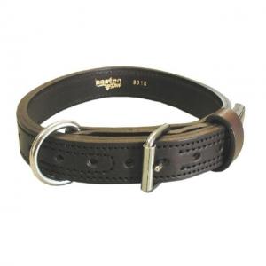 Boston Leather Leather Agitation Dog Collar, 1.25inch With Nickel Hardware - 1/24/8310 120000 AM 1/24/831012:00:00AM