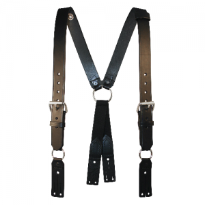 BOSTON LEATHER BOSTON  FIREMANS LEATHER SUSPENDERS 91751RED