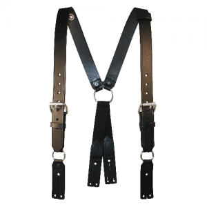 BOSTON LEATHER BOSTON  FIREMANS LEATHER SUSPENDERS 9175R1