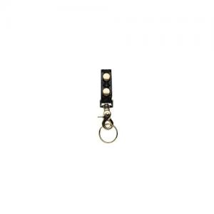 Boston Leather Belt Keeper Key Ring - 5436-3-B