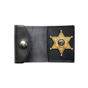 Boston Leather Small Tri-fold, Non Recessed - 5960-1