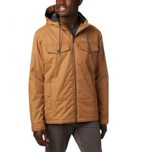 Columbia Montague Falls II Insulated Jacket - Men's, Camel Brown Melange, Small, 1799231224-S