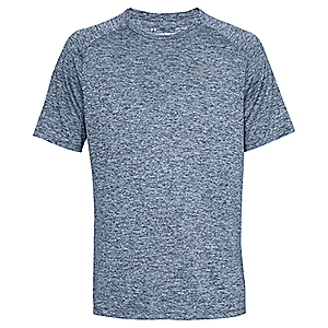 Under Armour Men's UA Tech T-Shirt Charcoal, Medium - Men's Athletic Performance Tops at Academy Sports 1326413-090