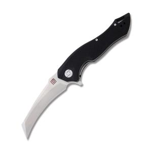 Artisan Cutlery 1816P-BK Eagle D2 Tool Steel Blade Black G10 Handle