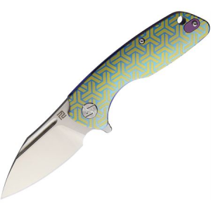 Artisan 1825GBU02 Wren Framelock Blue/Gold