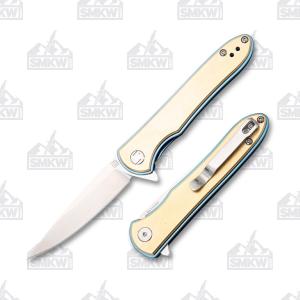 Artisan Cutlery Mini Shark Brass 1707BSRA