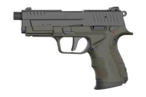 RXP22 22LR Black/OD Green Two-Tone Pistol with Threaded Barrel 