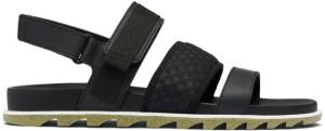Sorel Roaming Decon Slingback Sandals - Women's, Black/Olive Shade, 9 US, 1981681-011-9