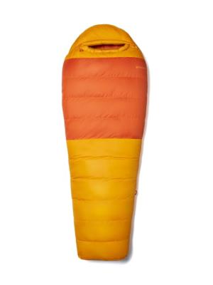 Marmot Lost Coast 5 Sleeping Bags, Golden Sun/Tangelo, Left Zip, M15418-23305-LZ