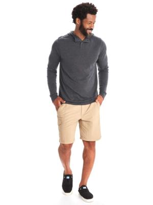 ExOfficio BA Solaro Hoody - Men's, Carbon, Large, E12504-9703-L