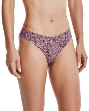 Under Armour Pure Stretch Thong 3 Pack Print - 1325617698LG