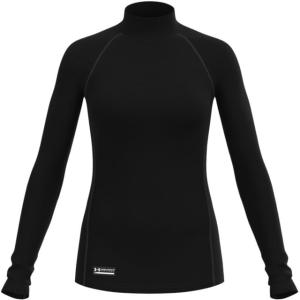 Under Armour Tac Mock CGI Base - Women's, Black, Large, 1365393001LG